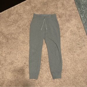 Lululemon warm down jogger gray 4 sweat pants